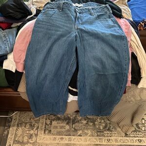 Hollister Blue Flare & Wide Leg Jeans